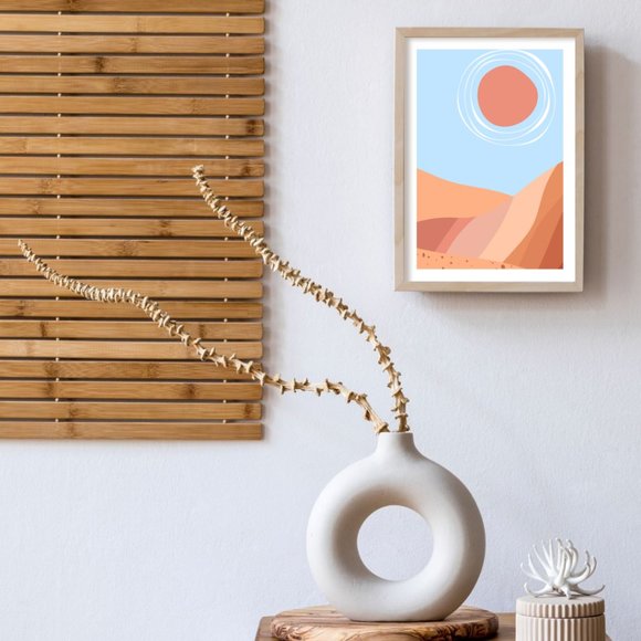 2/$35 Modern Minimalist Boho Lanscape Wall Art Print Home Decor [No Frame] - Picture 4 of 6